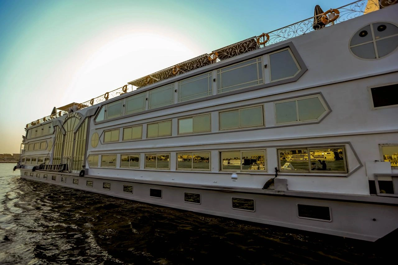 Sun deck of the MS Nile Palace Cruise Nile cruise